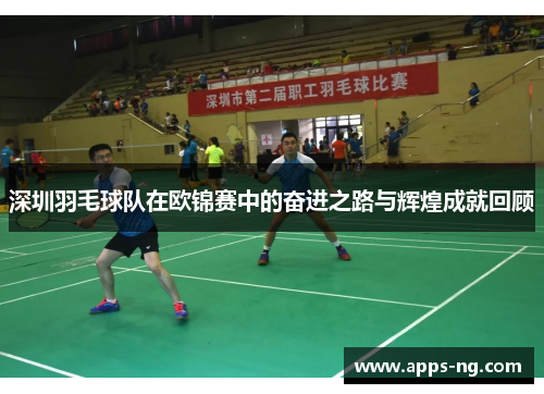 深圳羽毛球队在欧锦赛中的奋进之路与辉煌成就回顾